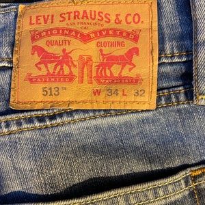 Men’s Levi’s 513 Slim Straight Jeans